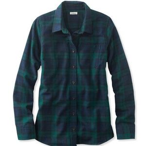 L.L. Bean flannel shirt XXS
